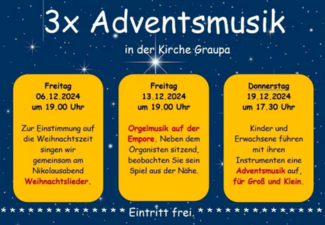 Adventsmusik in Graupa