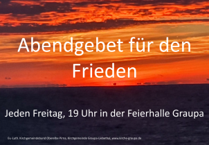 Gebet für den Frieden